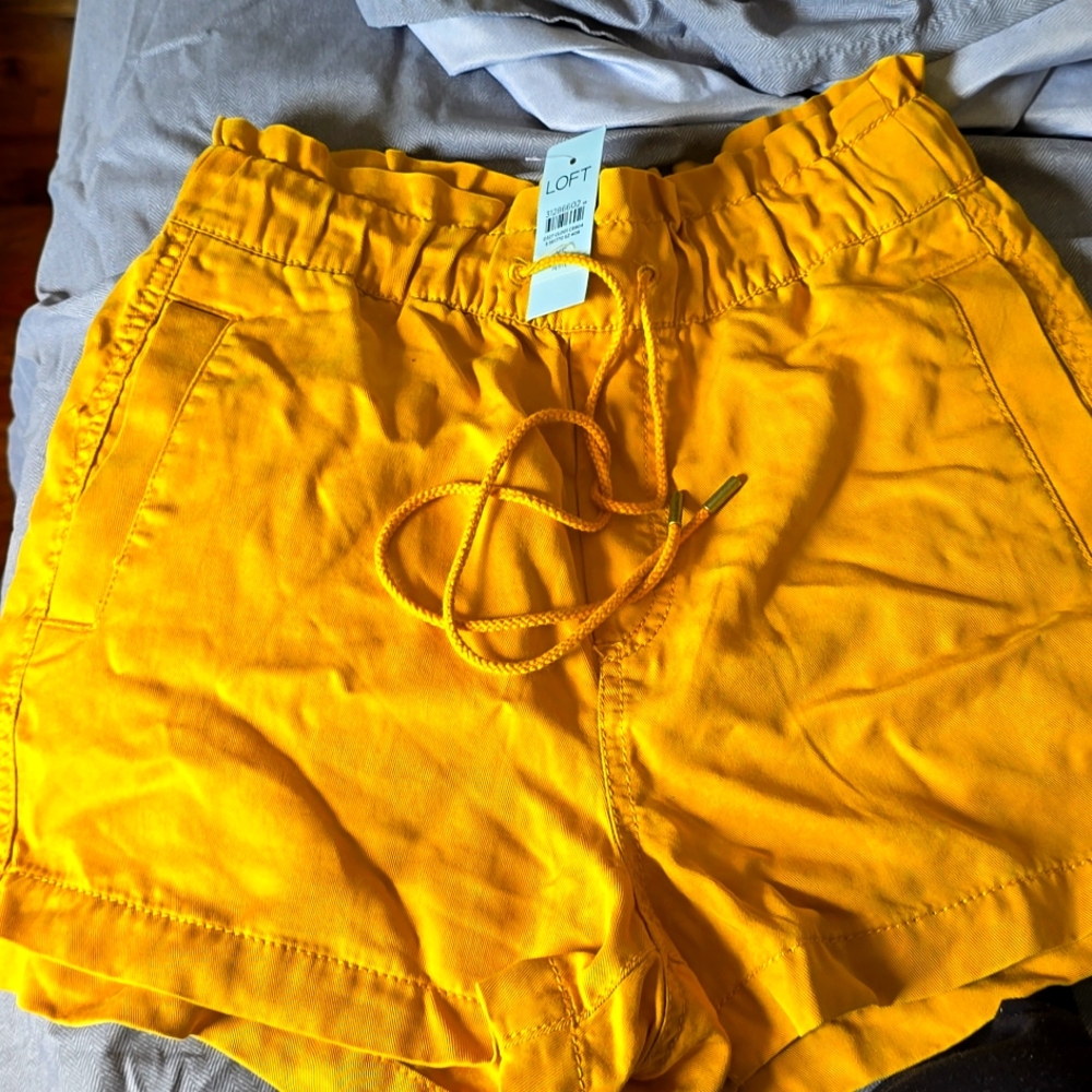 Yellow shorts